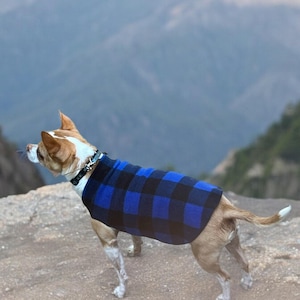 CUSTOM FLEECE DOG Sweater/Tshirt.Sales Benefit  Animal Rescue,Perfect Fit, Warm & Cozy, 2 Way Fabric Stretch, Collegiate Colors
