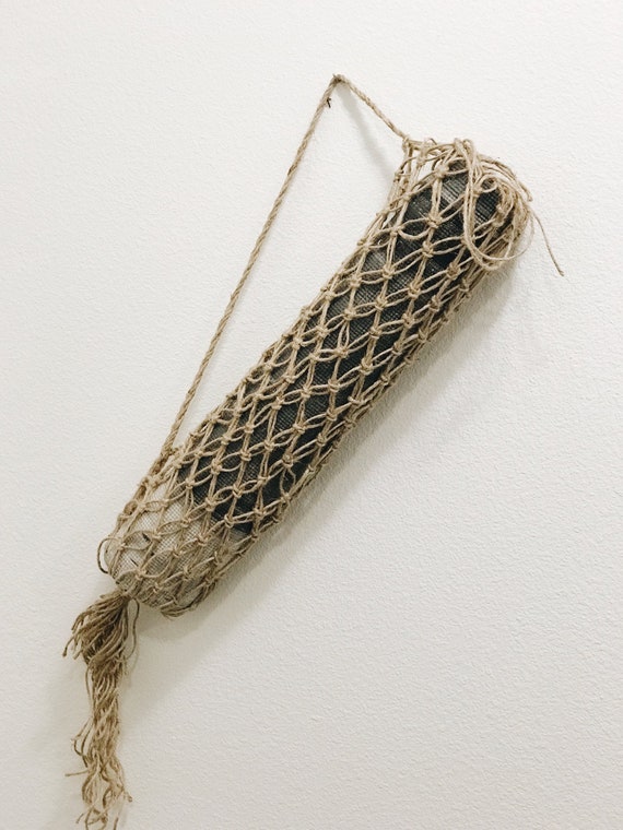 macrame yoga bag