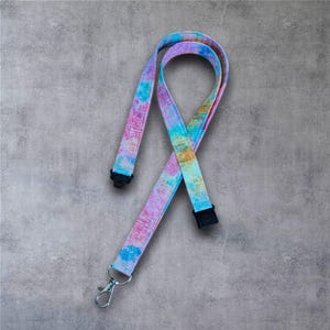 Colorful Lanyard, Breakaway Lanyard, Rainbow Lanyard, Fabric Lanyard ...