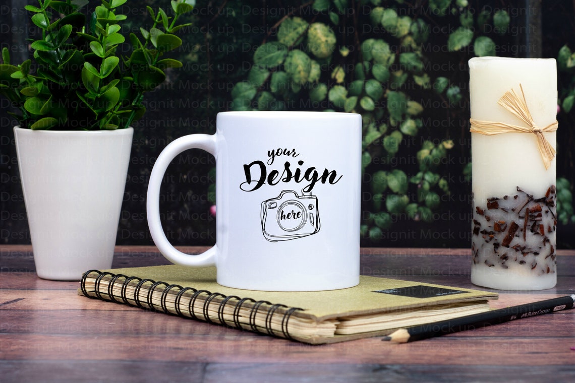 Download Blank White Coffee Glass Cup Mockup Styled Stock Photography | Etsy