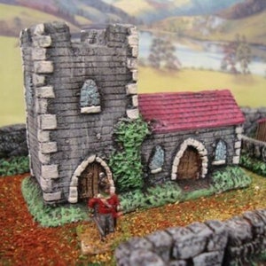 G15 European Church building Resin. For wargames scenery and terrain buildings.