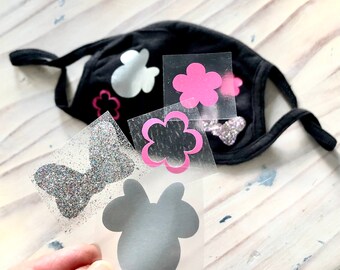 Minnie Mouse • Iron On • Set of 4