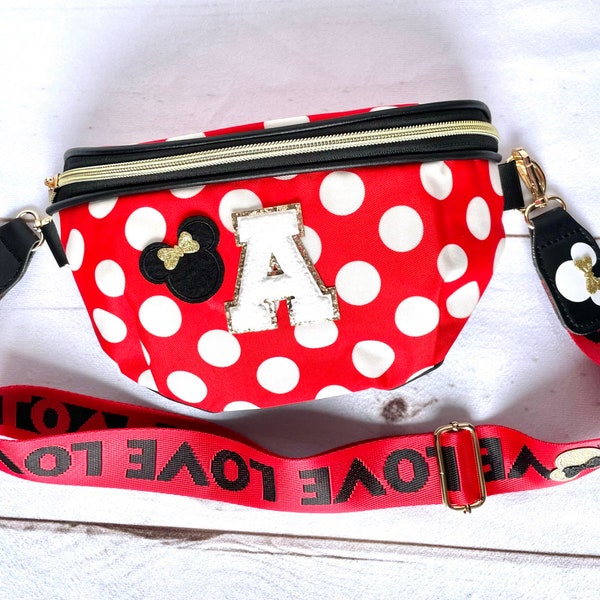 Personalized Minnie Mouse Fanny Pack