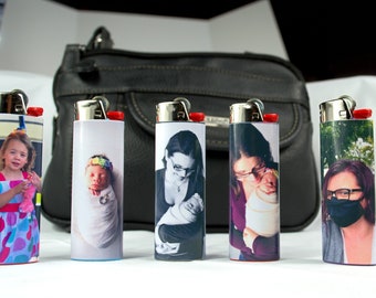 Photo Lighter - Wrap ONLY, Custom Lighter, Personalized Lighters, Lighter Sleeve, Personalize Lighter, Customized Lighter, Personalized Gift