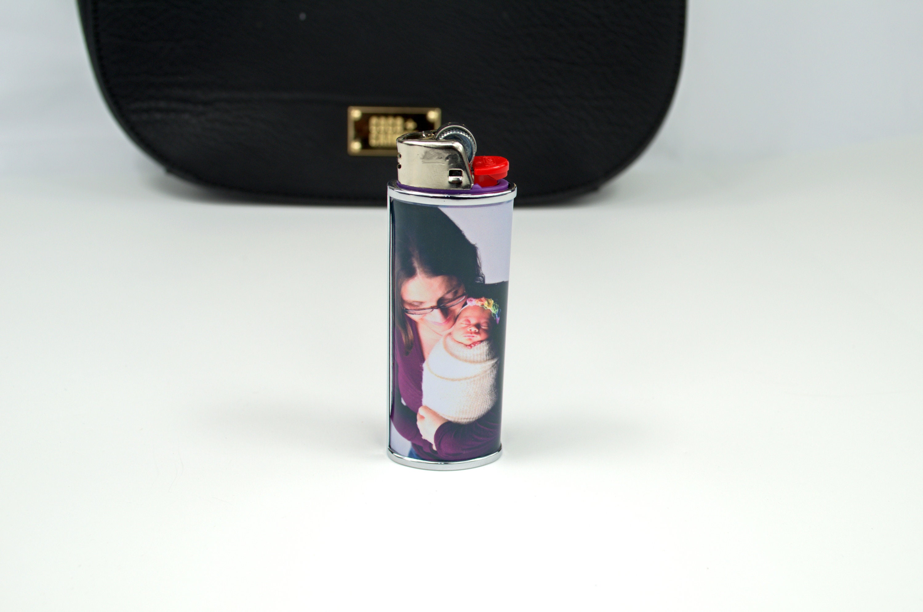 butterfly Lighter Case Holder Sleeve Cover handmade lighter cover, polymer  clay lighter sleeve-Metal core