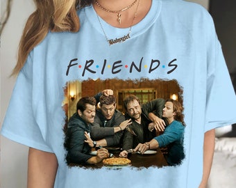 Supernatural Vintage Png, Funny Friends Supernatural Png, Sam-Winchester Png, Dean-Winchester Png, Supernatural Retro Homage