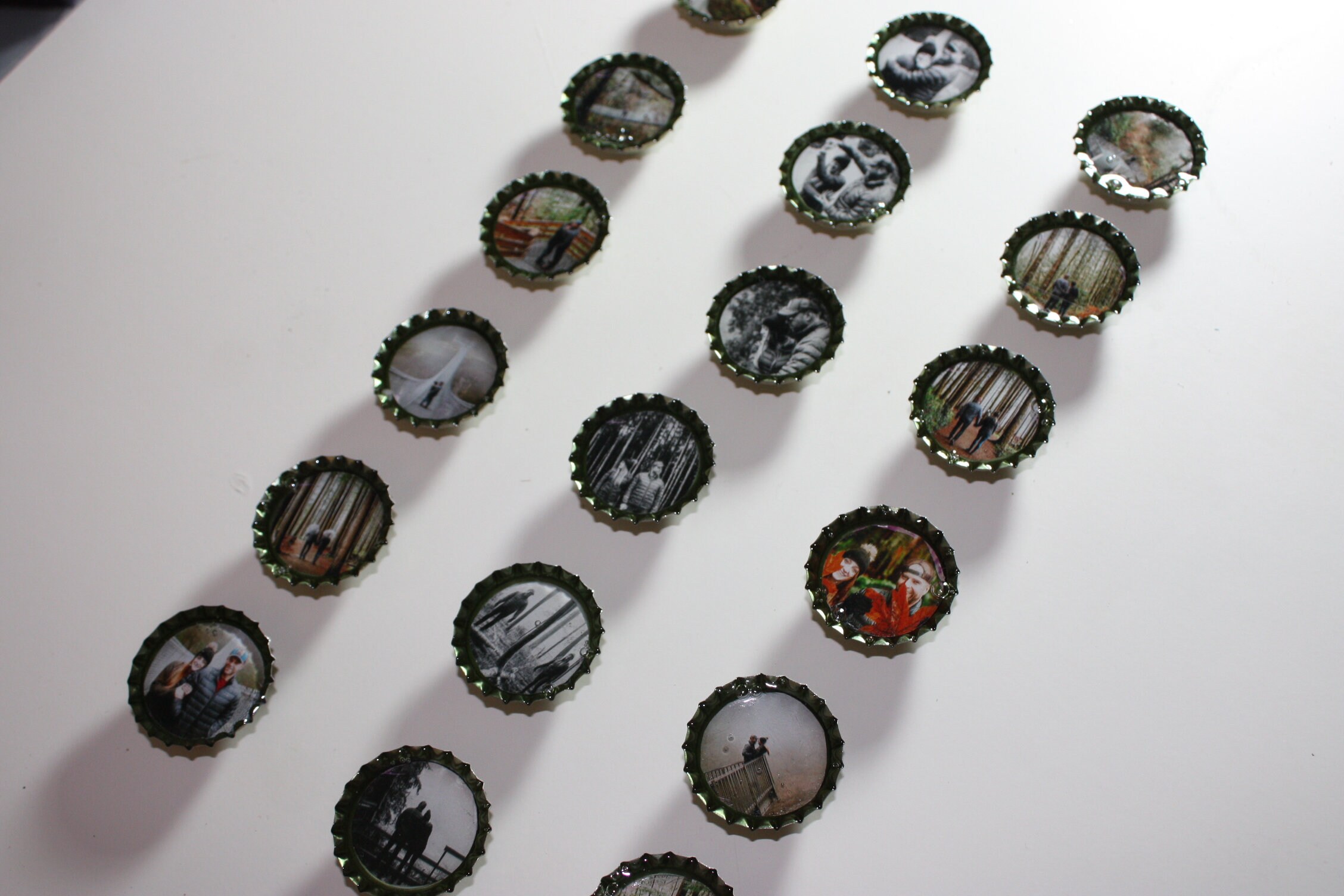 Bottle Cap Magnets Custom Photo Beer Bottle Cap Magnets - Unique Gift (5 Pack) - Etsy