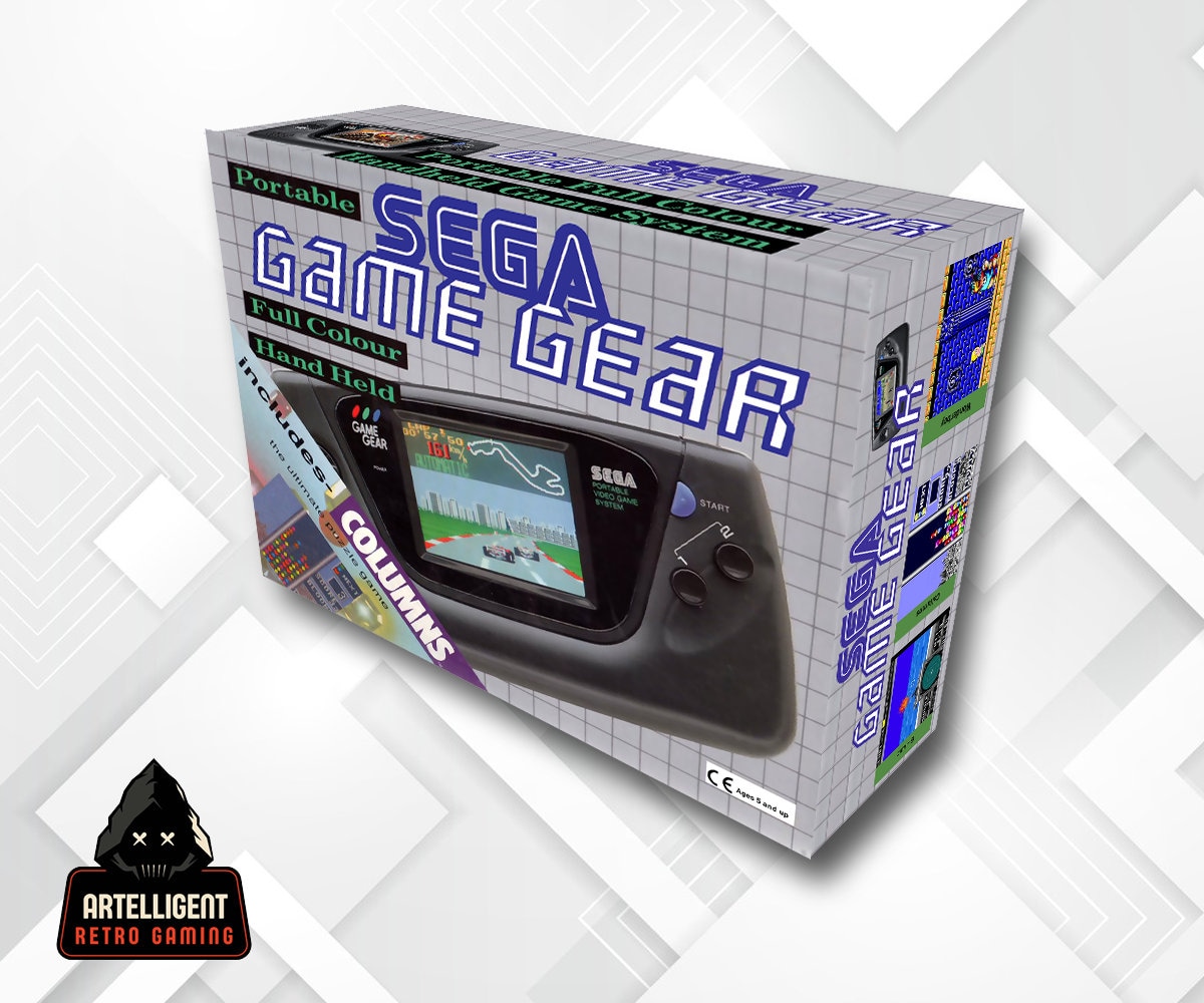 Sega Game Gear box art - Etsy France