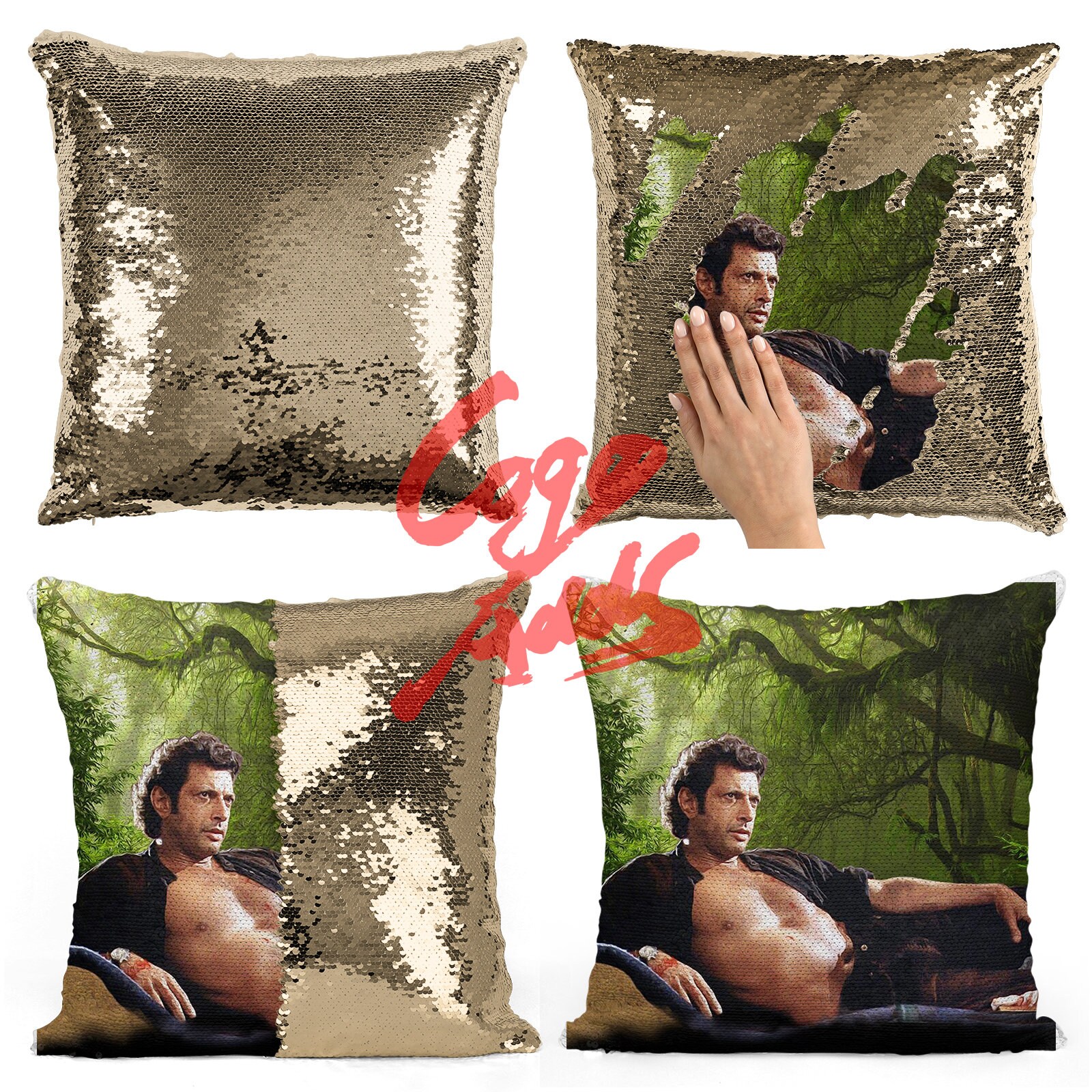 Jeff Goldblum Cushion Pillow Cover Case Gift