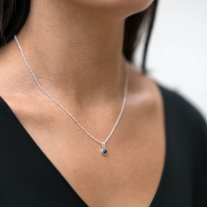 Letter J Alphabet Initial Silver Necklace - Etsy