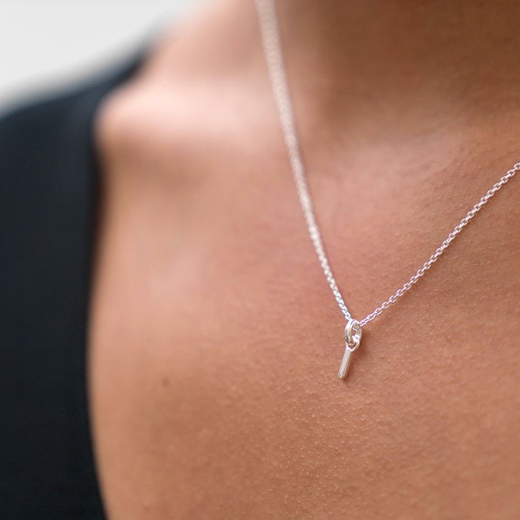 I necklace silver deals