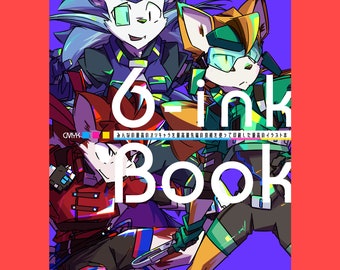 6-ink book -Kemono OC character illustrations from various artists-