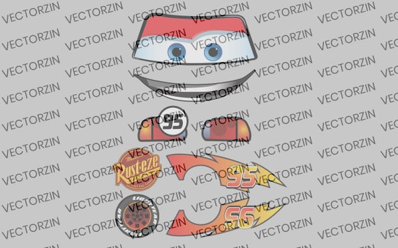 Lightning Mcqueen Number Decal - Il 570xN.2975856456 2yhv 