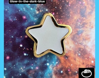 STAR - Glow-in-the-Dark Enamel Pin