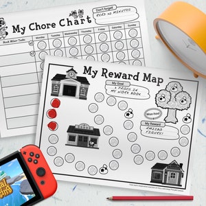 Animal Crossing-schema voor karweitjes en beloningen