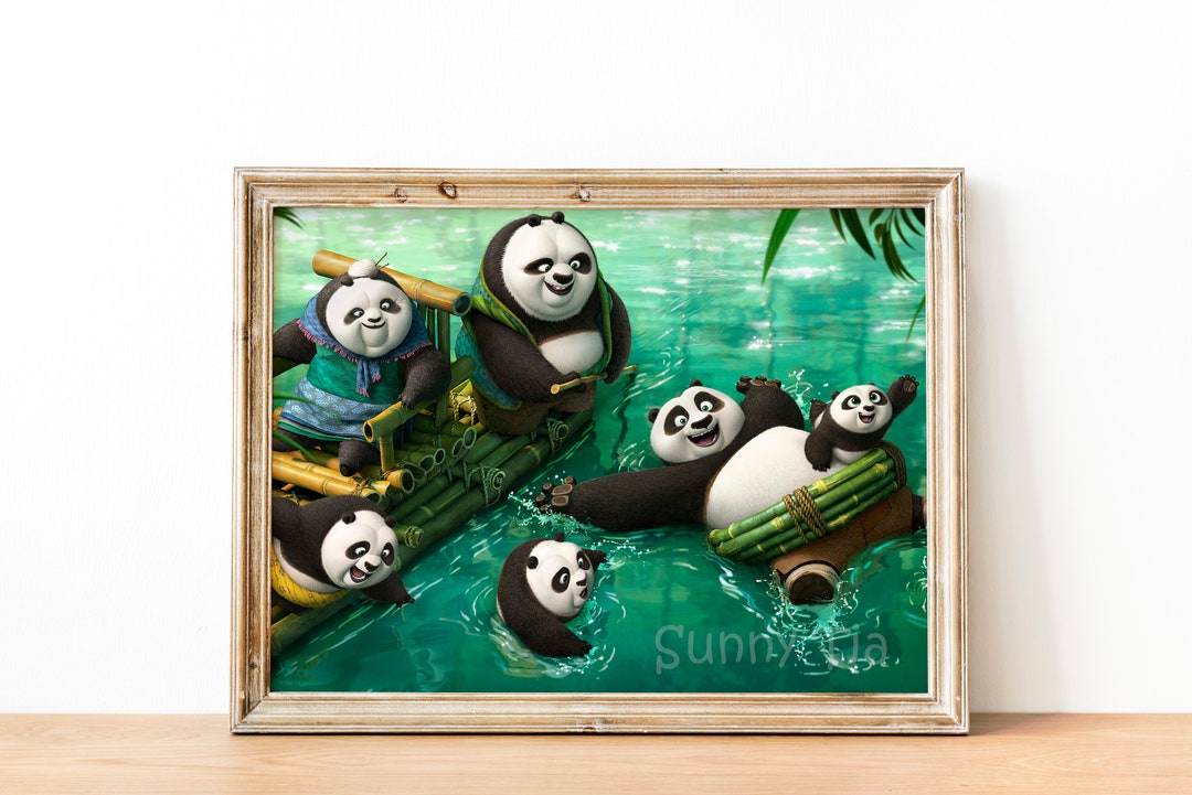 Kung Fu Panda Printable Poster Download, Animation Film, Print Art ...