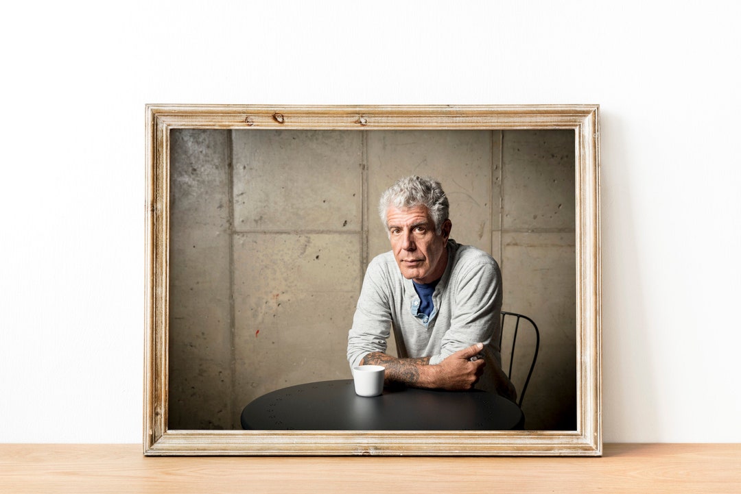 Anthony Bourdain Poster, Printable Picture Download Print Digital - Etsy