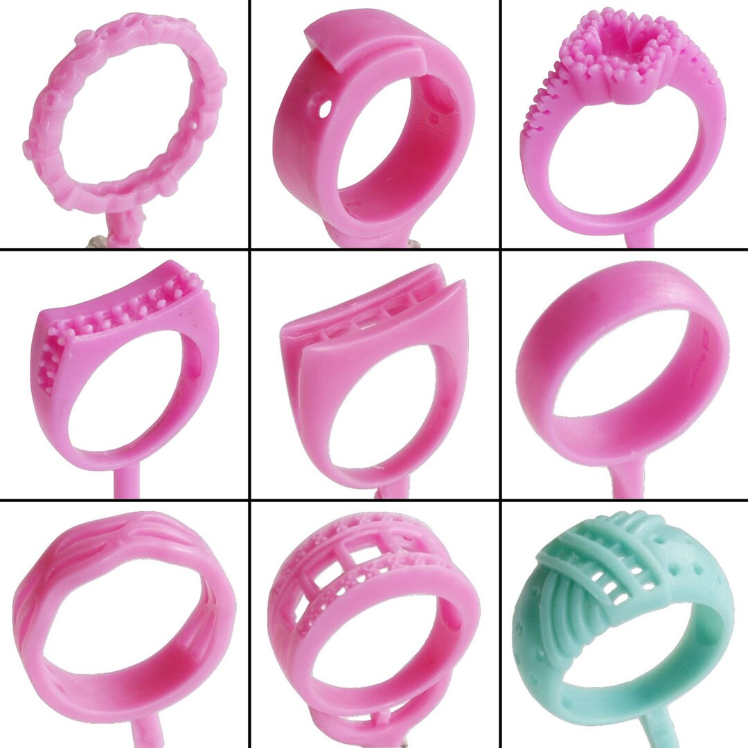 9PC Lost Wax Casting Supplies Ring Molds Patterns Jewelry Etsy