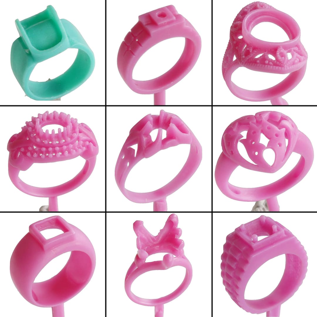 9PC Lost Wax Casting Supplies Ring Molds Patterns Jewelry Etsy
