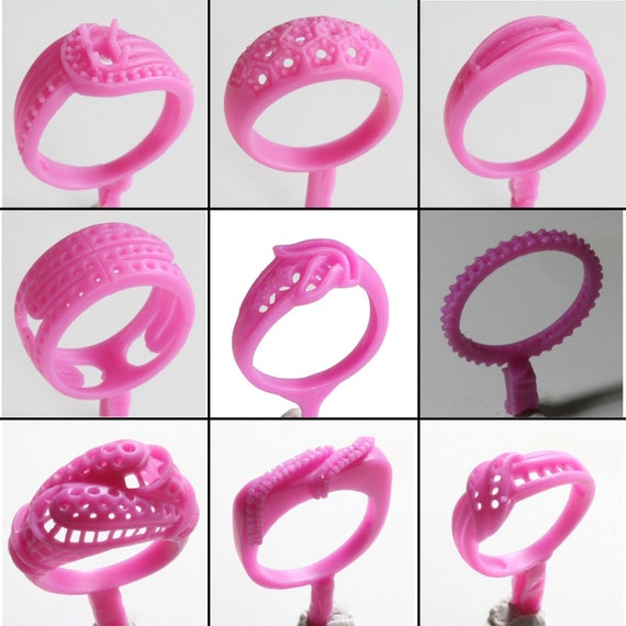 9PC Lost Wax Casting Supplies Ring Molds Patterns Jewelry Etsy