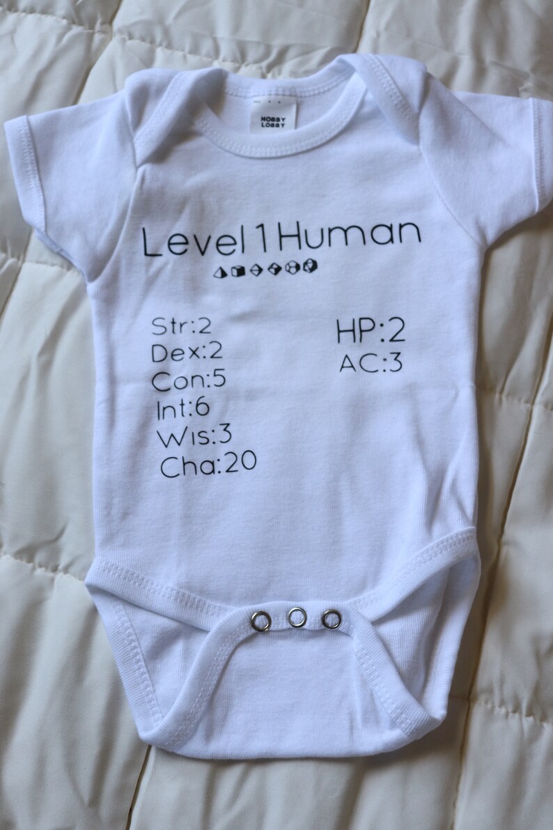 level 1 human onesie