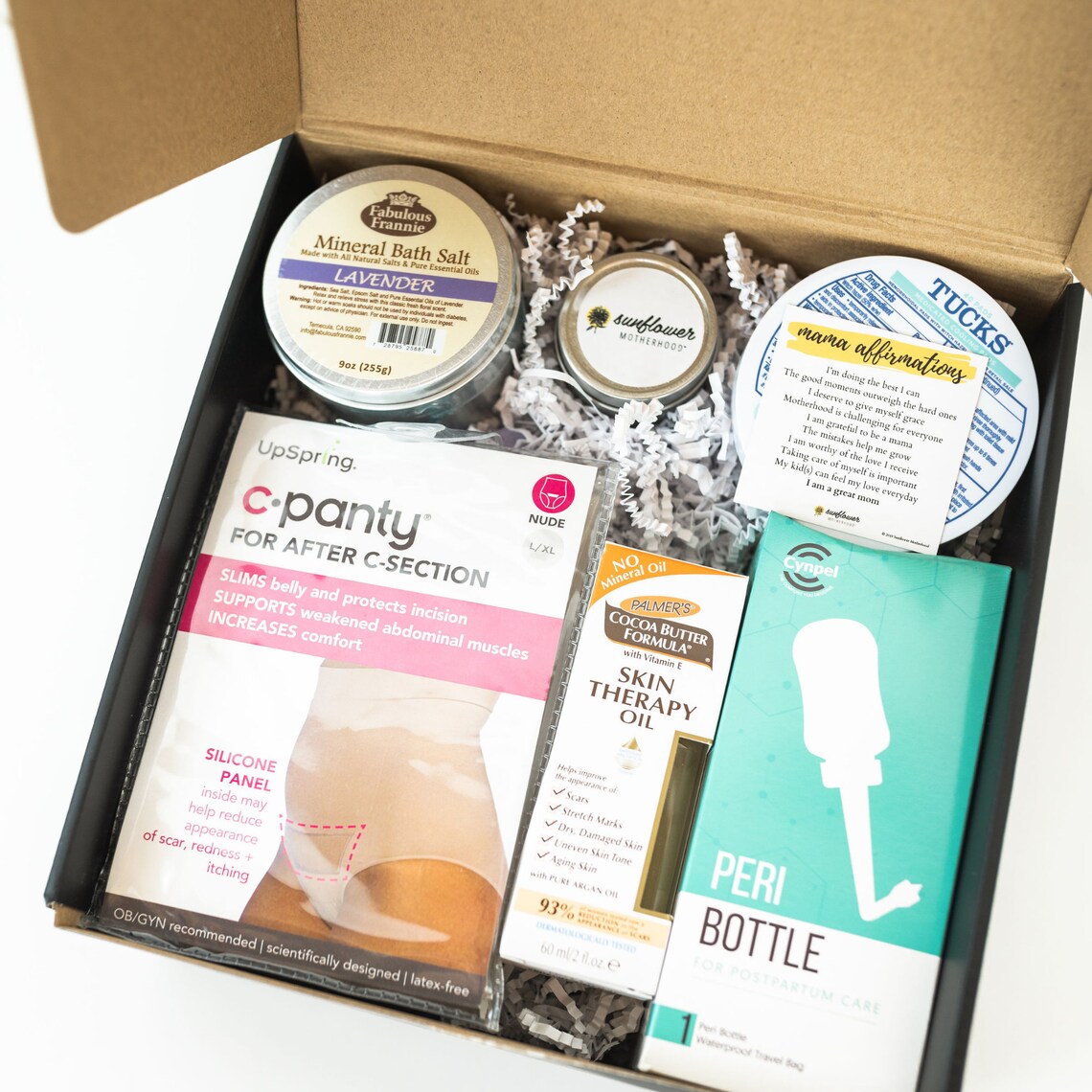 Deluxe C-Section Recovery Box Postpartum Care Package Baby | Etsy