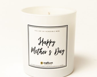 Happy Mother's Day Candle