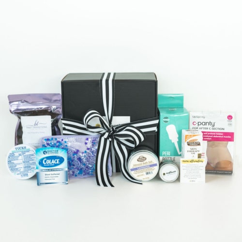 Deluxe Postpartum Recovery Box Postpartum Care Package Etsy