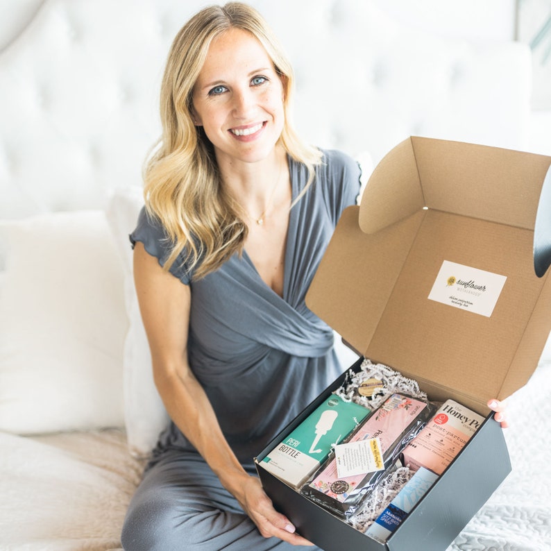 Deluxe Postpartum Recovery Box Postpartum Care Package Etsy