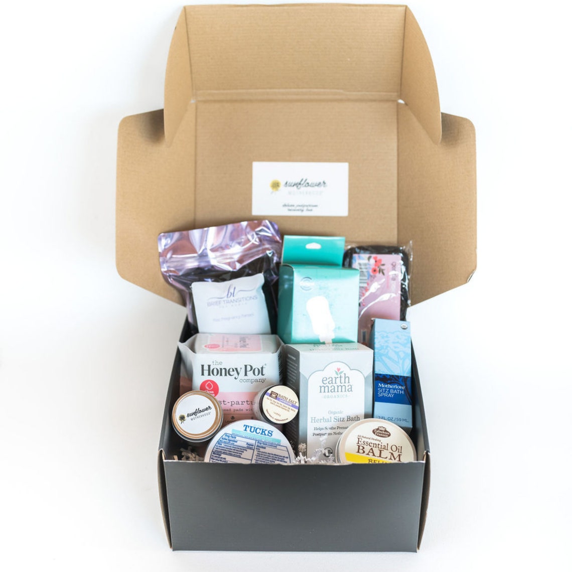 Deluxe Postpartum Recovery Box Postpartum Care Package Etsy