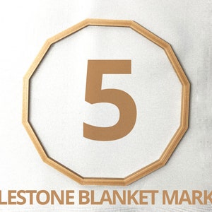 Milestone Blanket Marker | Hoopla Ring | Blanket Marker | Growth Tracker | 120mm | baby photo props | milestone marker ring