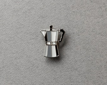 Moka Enamel Pin