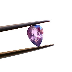 Saphir violet naturel certifié 1,03 ct image 8