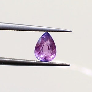Saphir violet naturel certifié 1,03 ct image 4