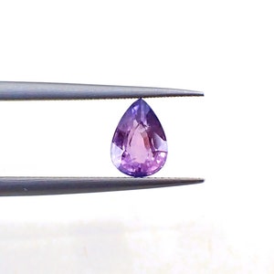 Saphir violet naturel certifié 1,03 ct image 6