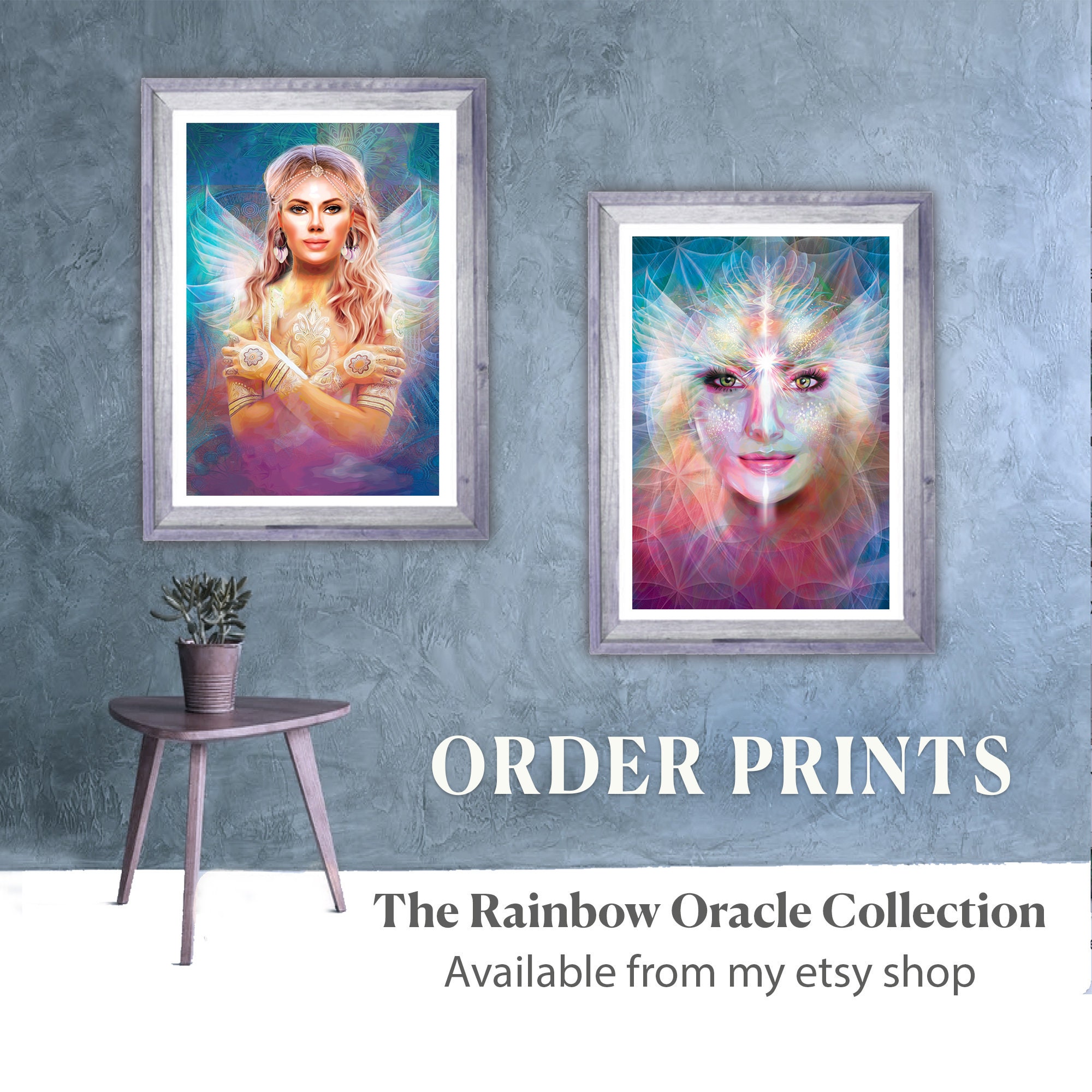 The Rainbow Oracle 62 Card Deck and Guidebook High Etsy Australia