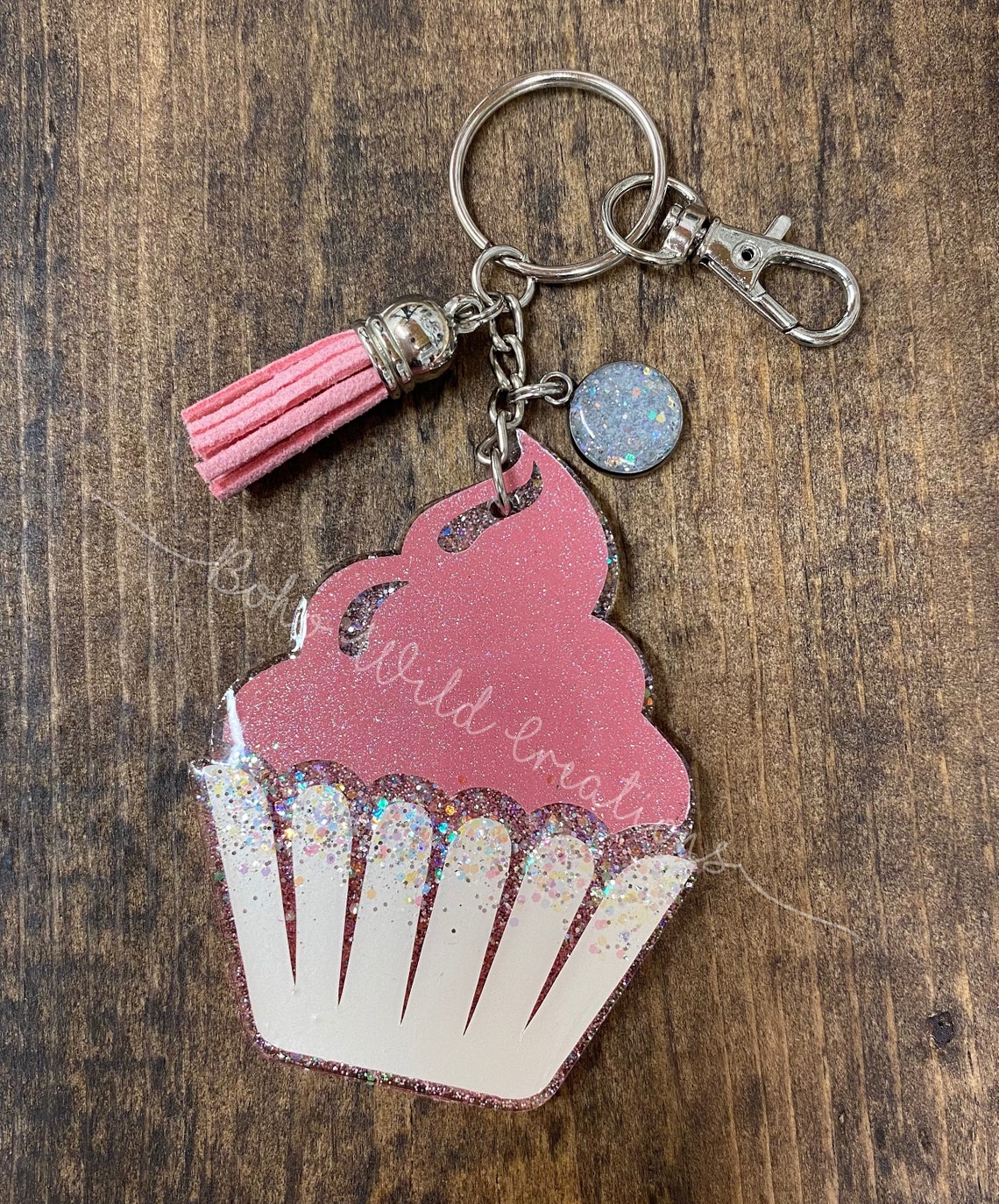 Cupcake Keychain Etsy