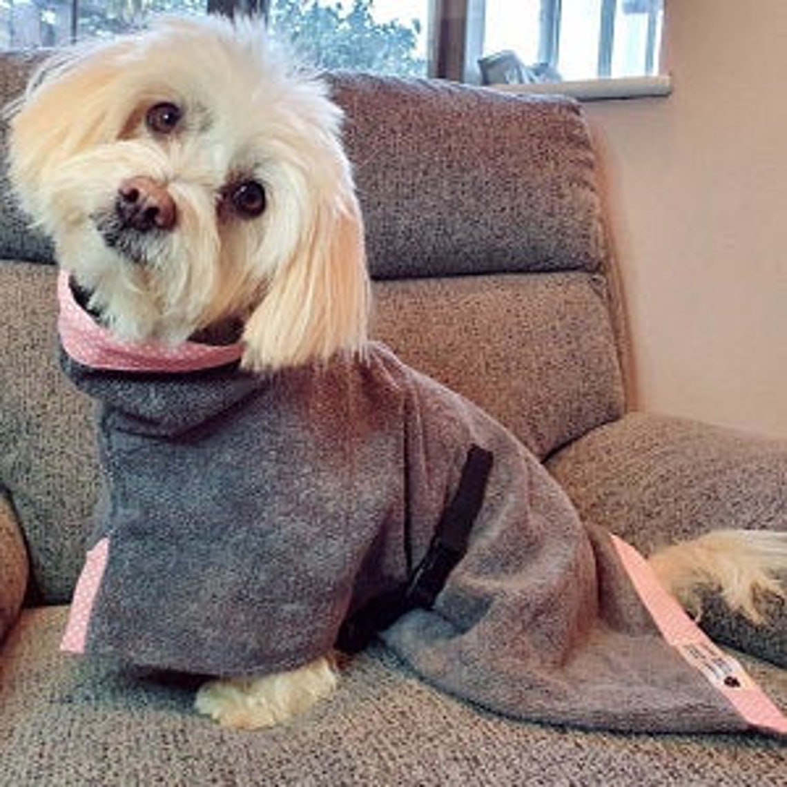 Dog Drying Coat Dog Drying Robe Dog Drier Dog Robe Dog Etsy