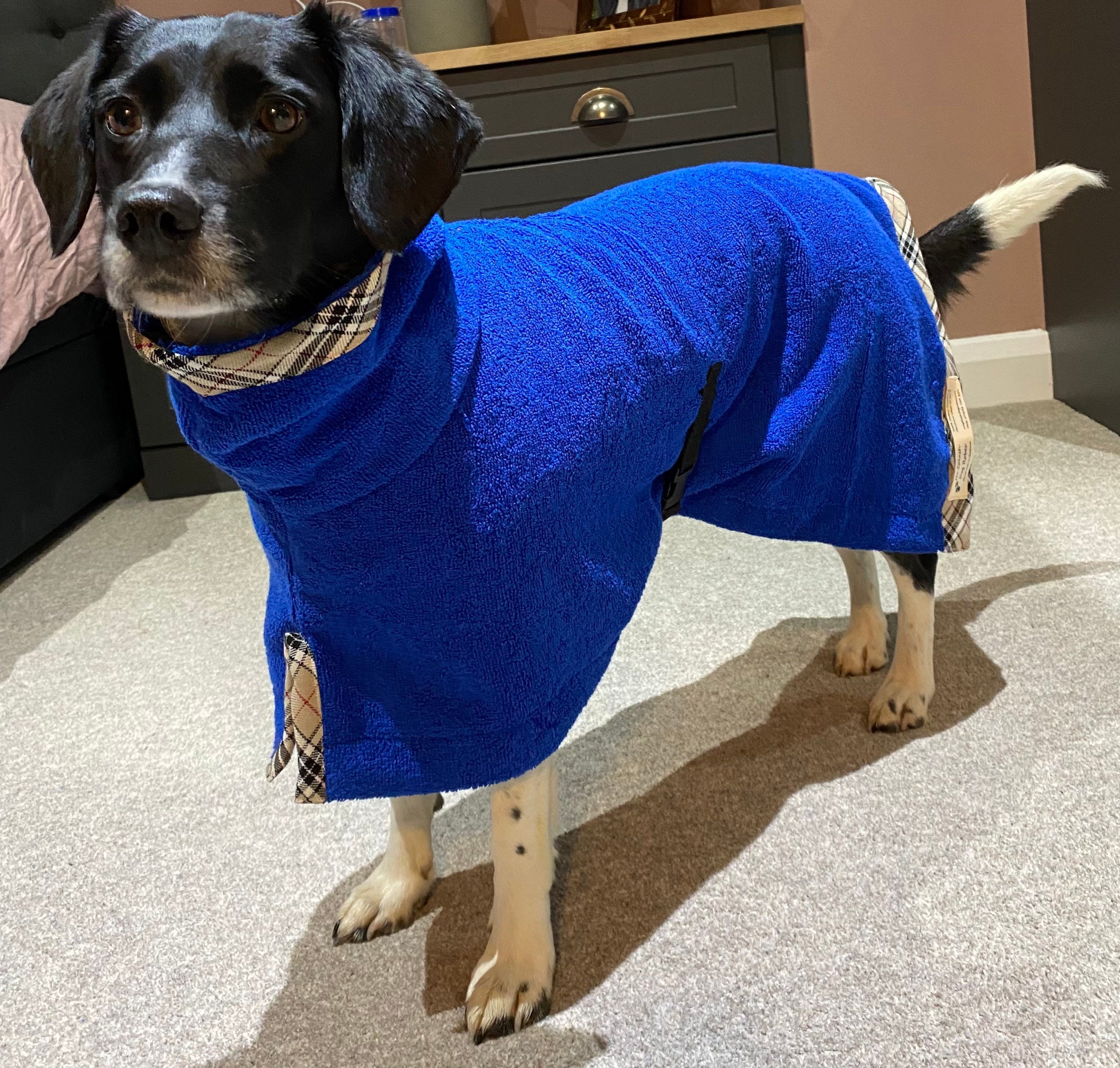 Dog Drying Robe Dog Drying Coat Dog Coat Dog Robe Dog Etsy