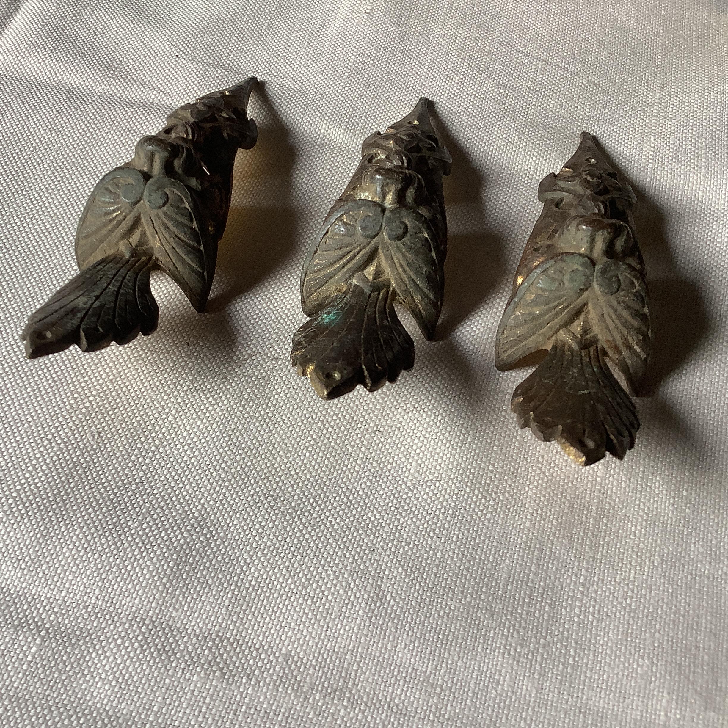 momollica France製 Vintage Moutal LYON Antique Three Pieces