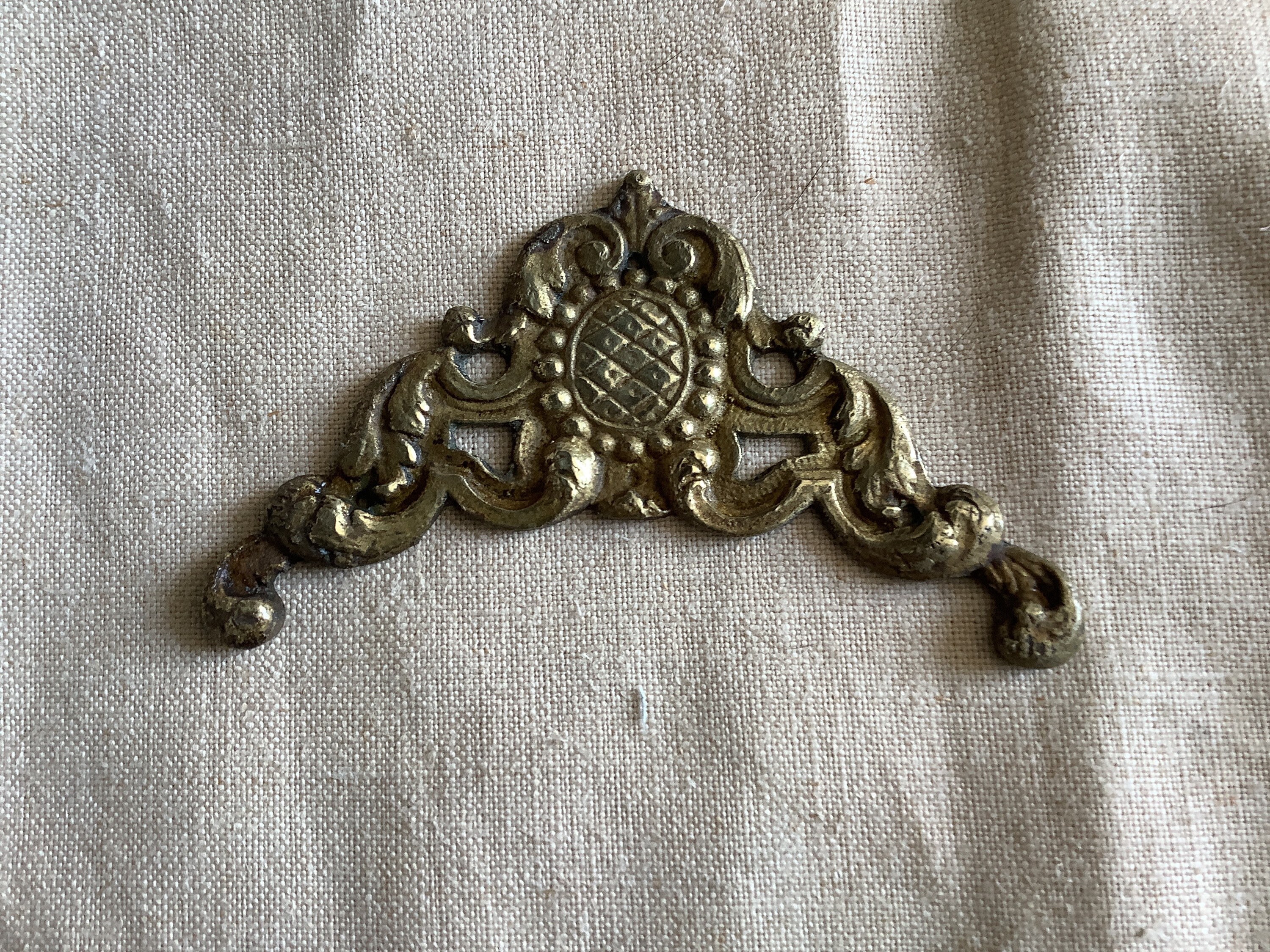 Antiquité Français Ormolu Matériel Décoratif Classique Pour Meubles Années 1900 Petite Pièce Fabriqu