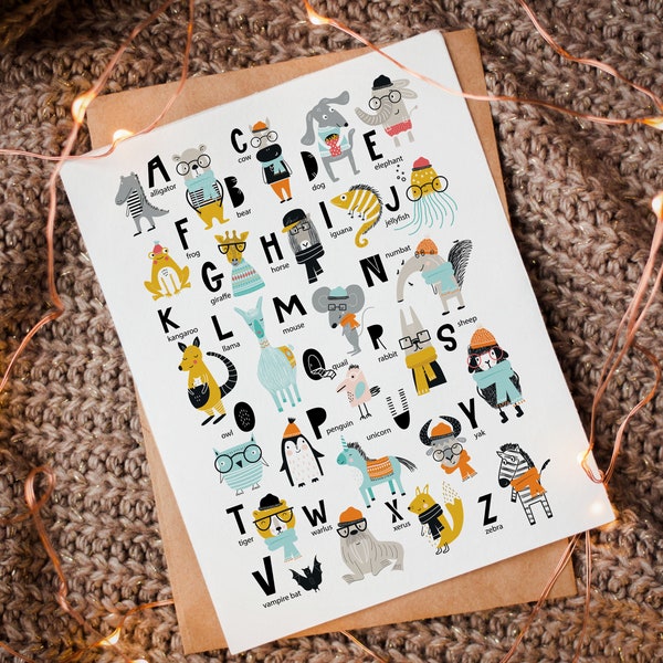 Abc Wall Decor - Etsy