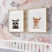 Fox Print WOODLAND Baby Animal PRINTABLE Art Nursery Wall - Etsy
