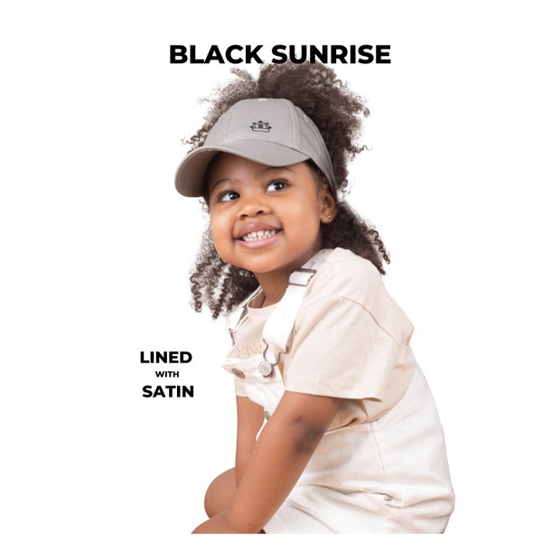 Children's Satin Lined Half Cap