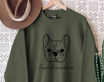 frenchie mom sweatshirt