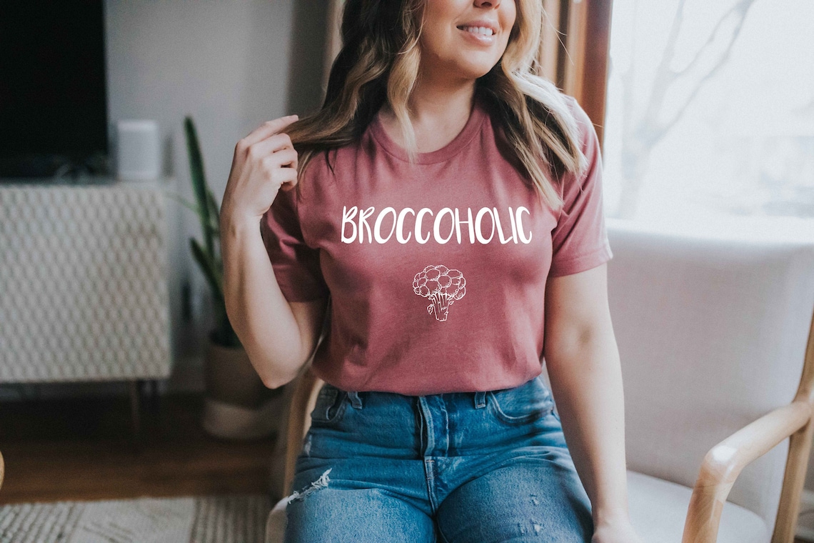 Geschenke für Vegetarier Broccoholic Shirt