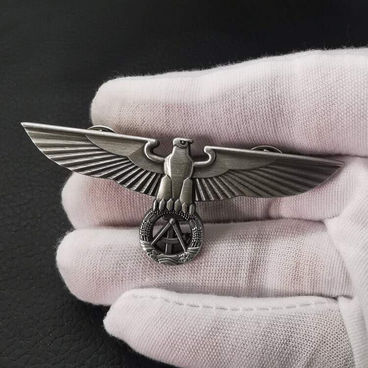 WW2 German Eagle Pin DDR Badge Military Hat Pin Brooch Etsy