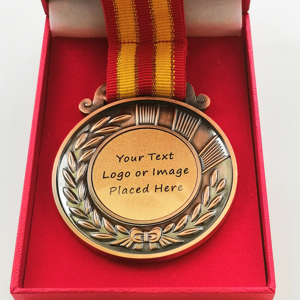 Cheap Custom Race Medals Gold Silver Bronze Sports Medals With Etsy