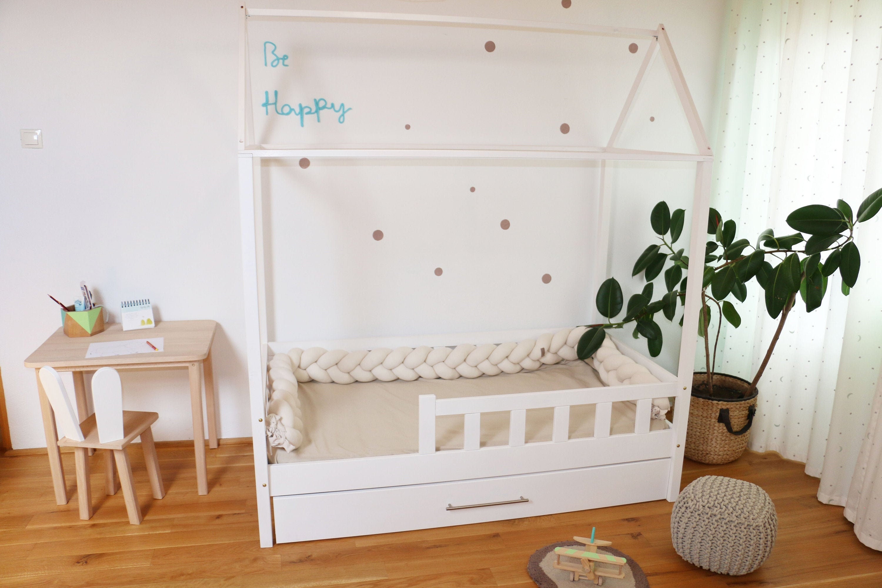 organic cotton crib bumper