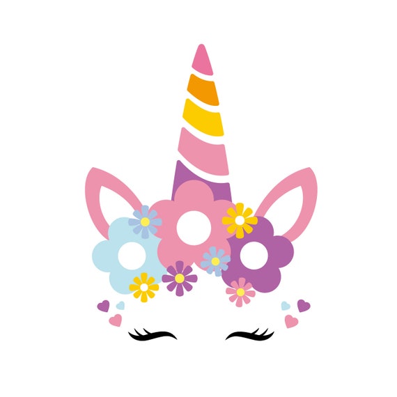 Download Commercial Use I Unicorn Svg Unicorn Face Unicorn Character Etsy PSD Mockup Templates